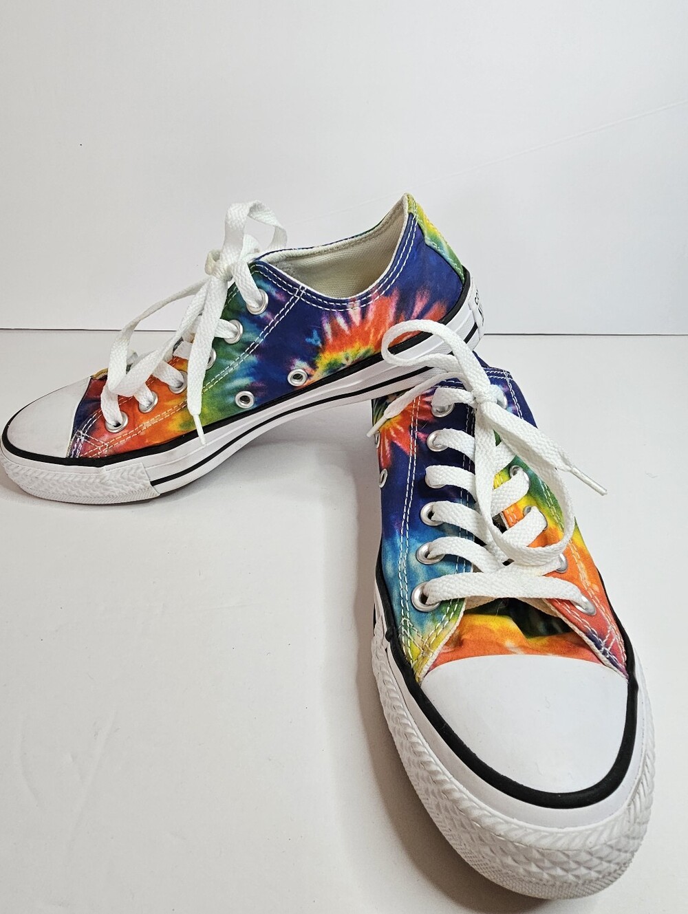 Converse All Star Low Top Tye Dye Canvas W7/M5 Streetwear Colorful Pride Skater
